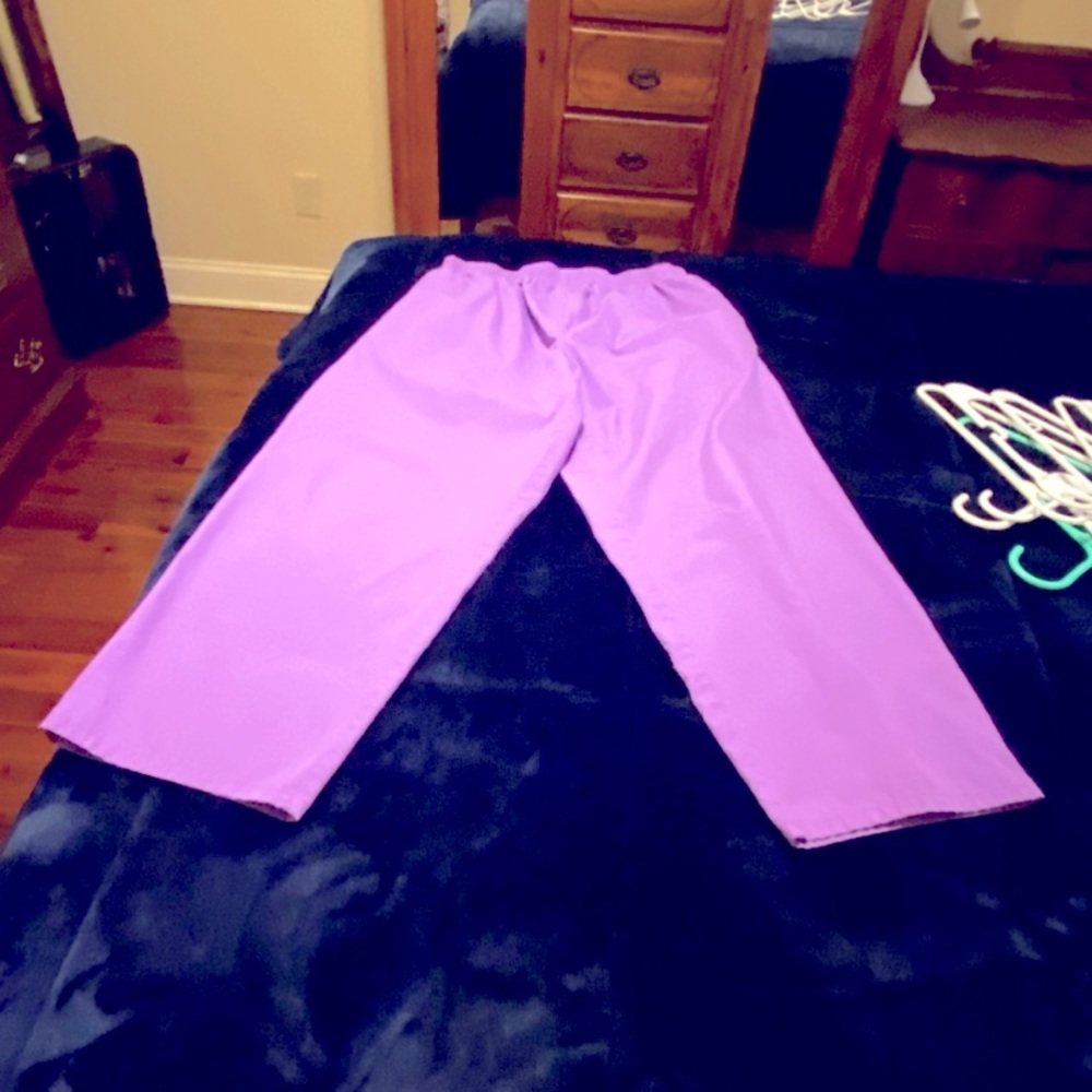 Cherokee scrubs pants XL beautiful lavender worn once